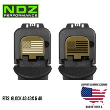 for Glock 43 43X 48 9mm Rear Slide Cover Plate ODG Aluminum, Choose Image Color