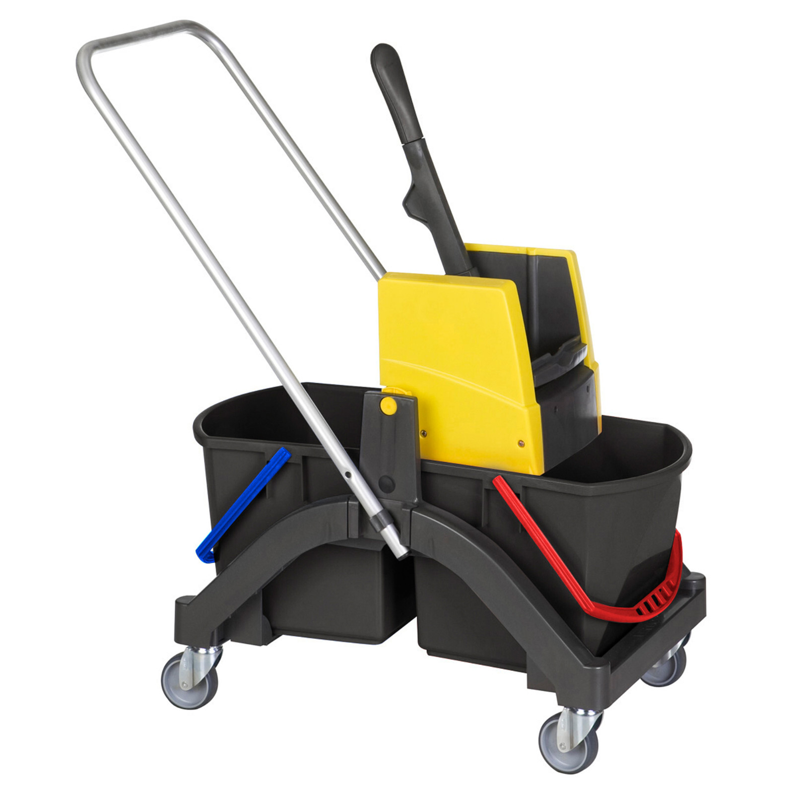Vermop Natte dweilmop set B.500 mm met sprinthouder/aluminium steel 1400x24mm