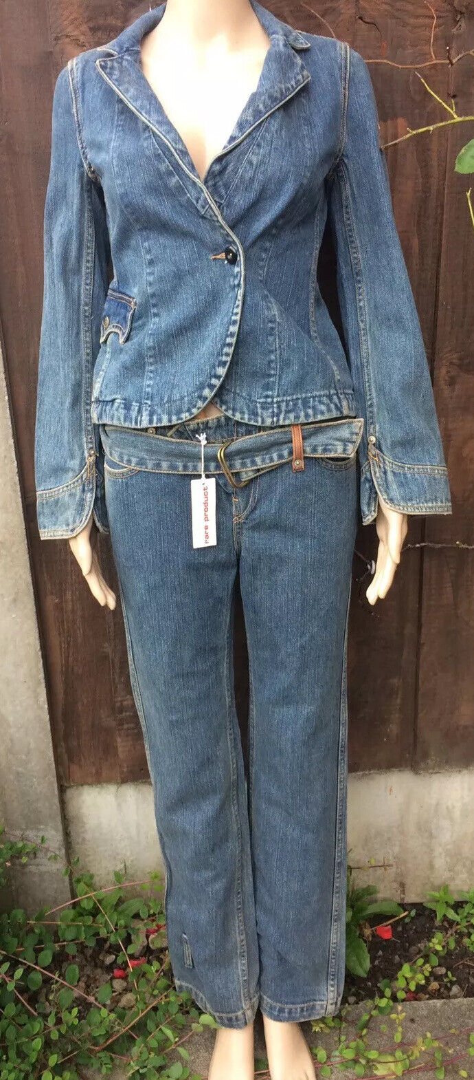 Levis Oki Ni Denim Suit Rare to find Product Limited Edition Ladies sz s |  eBay