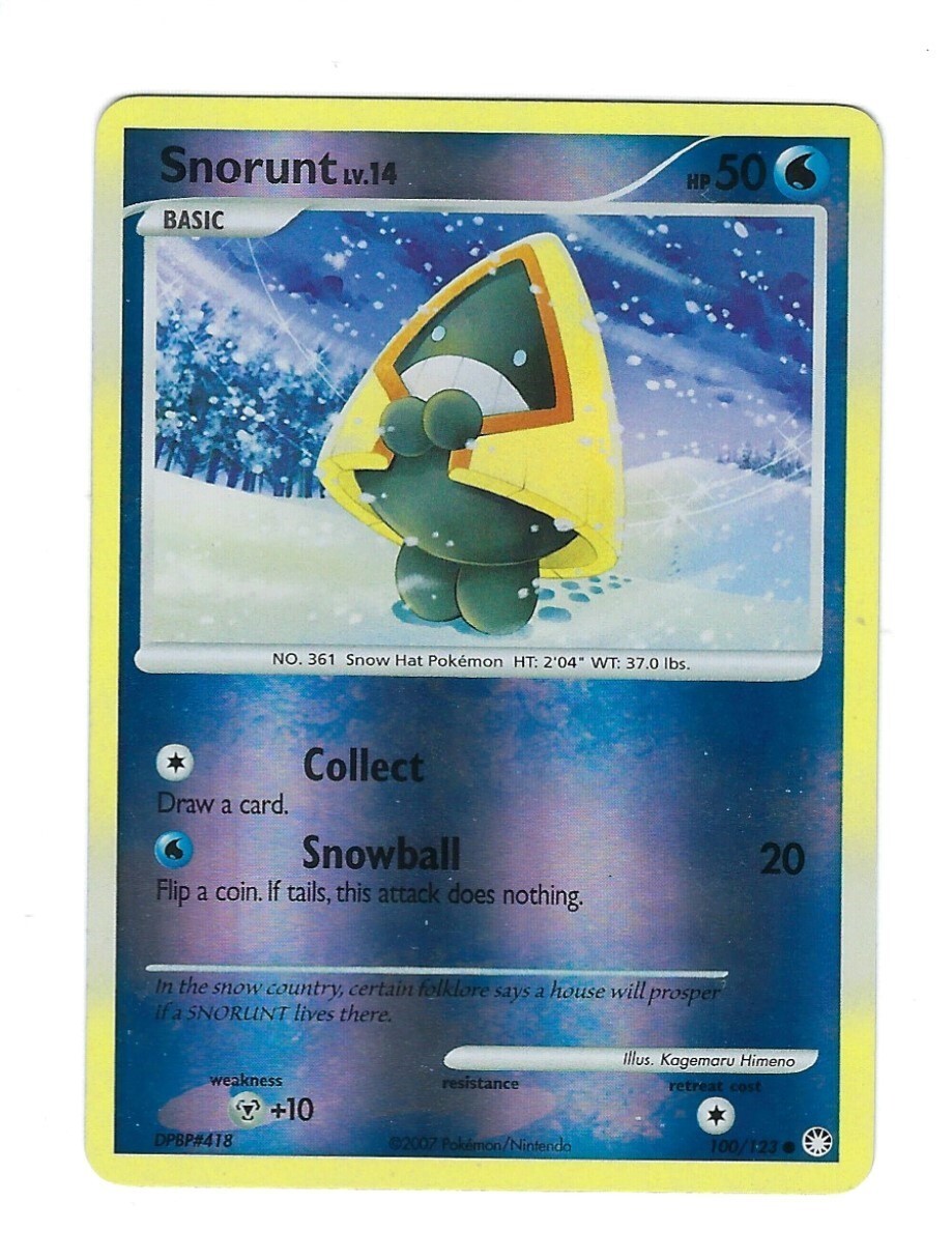 Snorunt Pokmon TCG Cards for sale | eBay Snorunt Pokmon TCG Cards for sale | eBay