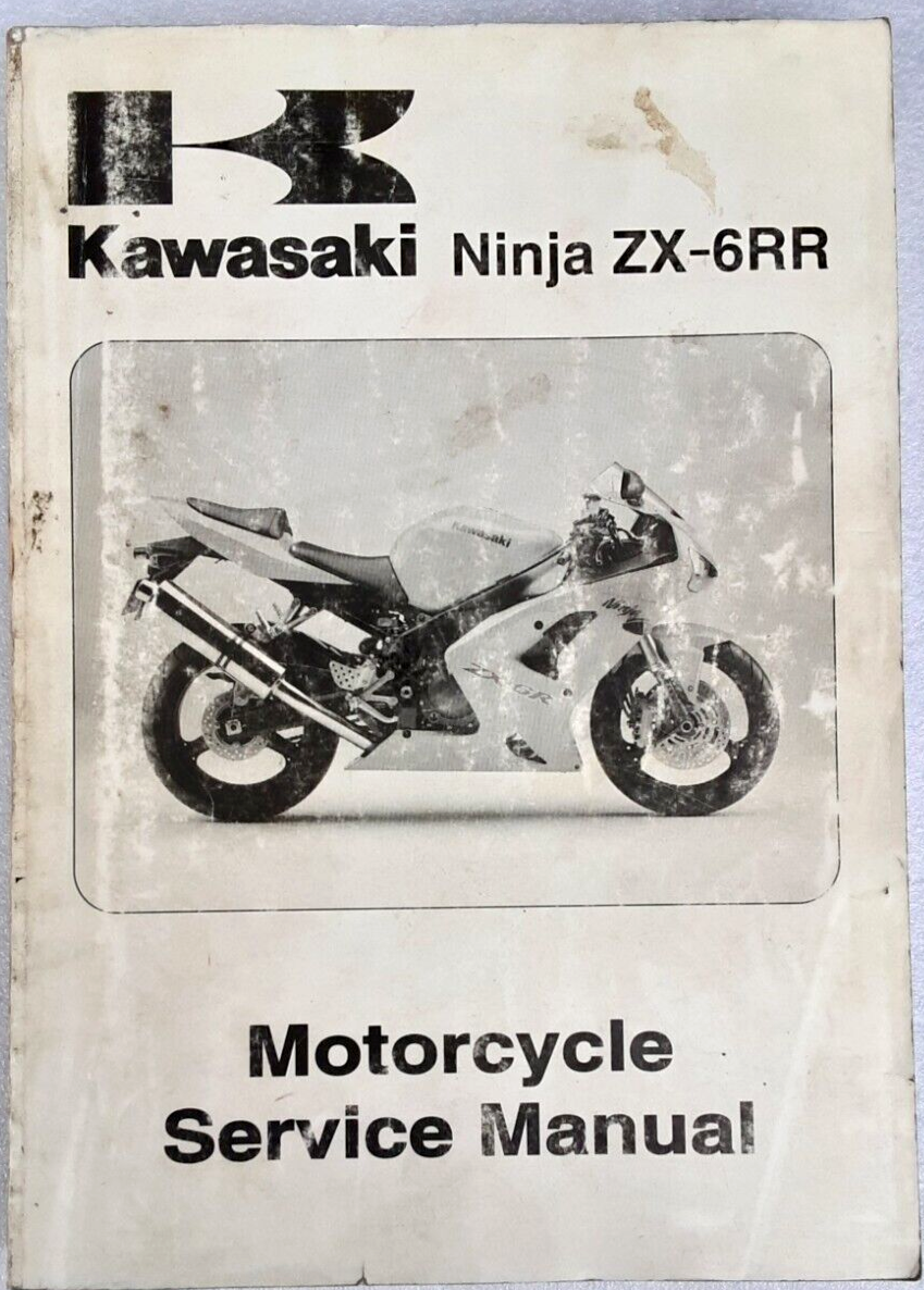 Service manual '04 Kawasaki ZX600-M1, Ninja ZX-6RR 99924-1333-01