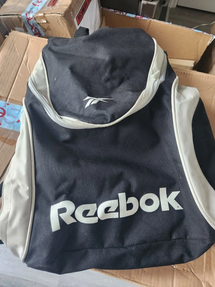 reebok backpack black cream With gift Laptop Lock