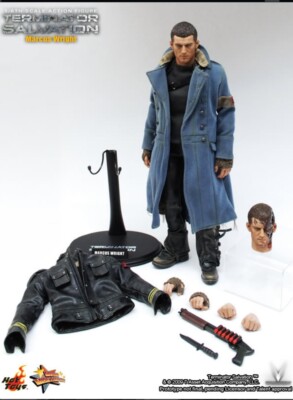 Ultra Rare Sideshow TERMINATOR MARCUS WRIGHT Hot Toys MMS100 NEW SEALED
