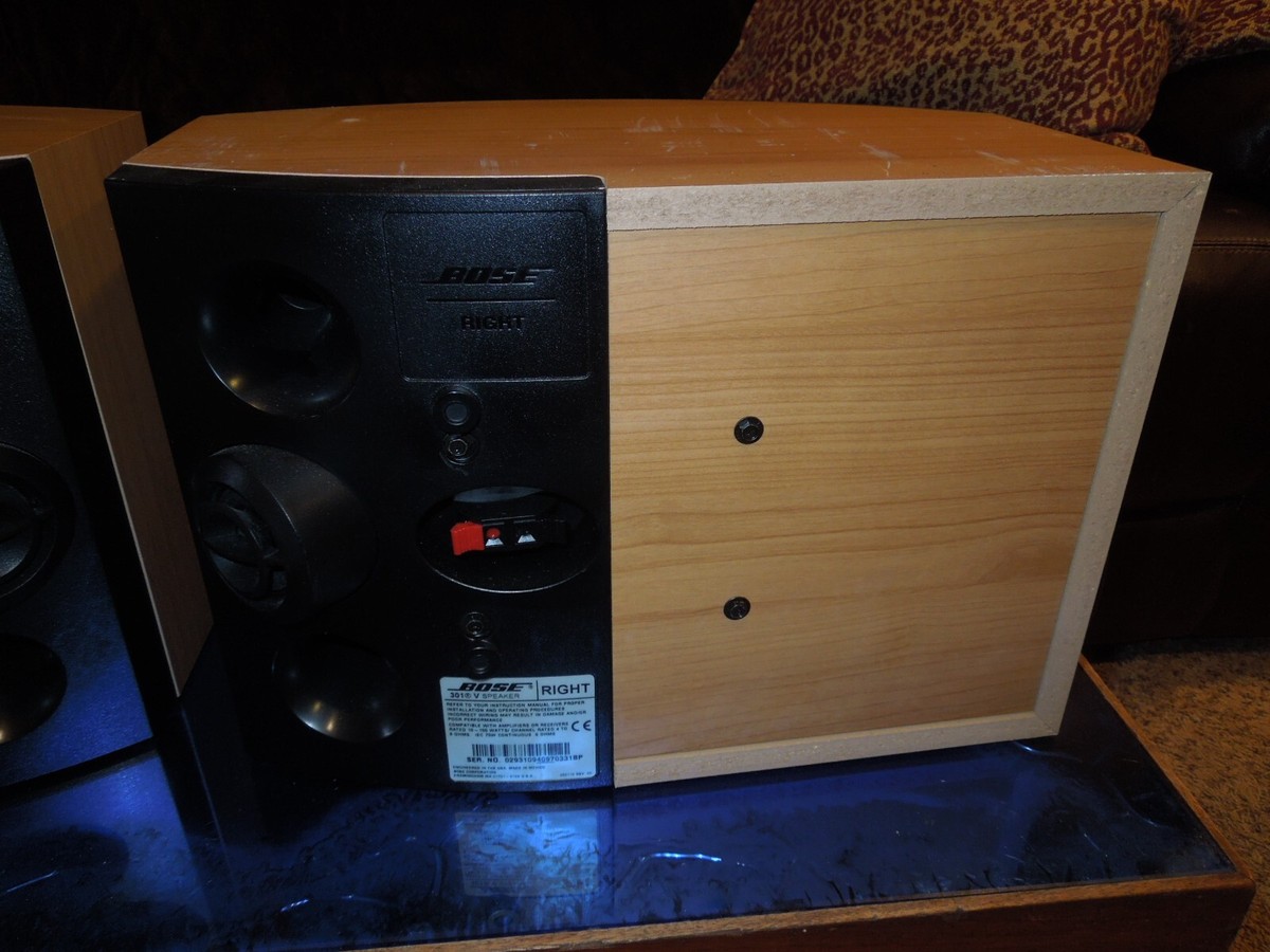 Bose 301 Series V Direct Reflecting Bookshelf Speakers Matched