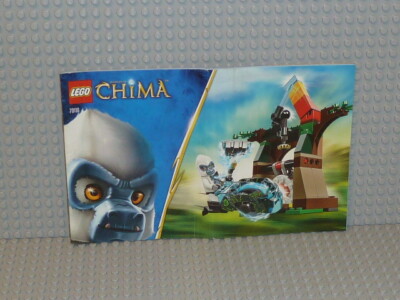 LEGO  Chima Bauanleitung 70110 Tower Target instruction ungelocht B2681