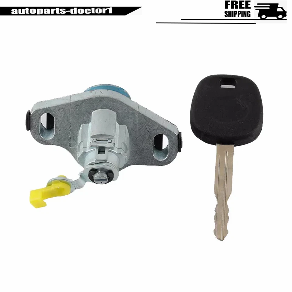 Cilindro de bloqueo de puerta con tapa de maletero trasero con llaves para Toyota Corolla Matrix 2003-08 1,8 L Foto 2 de 4