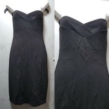 👗🛍 MNG Mango Black Strapless Bodycon Stretch Dress ~  M M3020 🛍