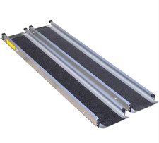 Mobility Access Portable Ramp Motorbike 4ft Telescopic Non-Slip Channel