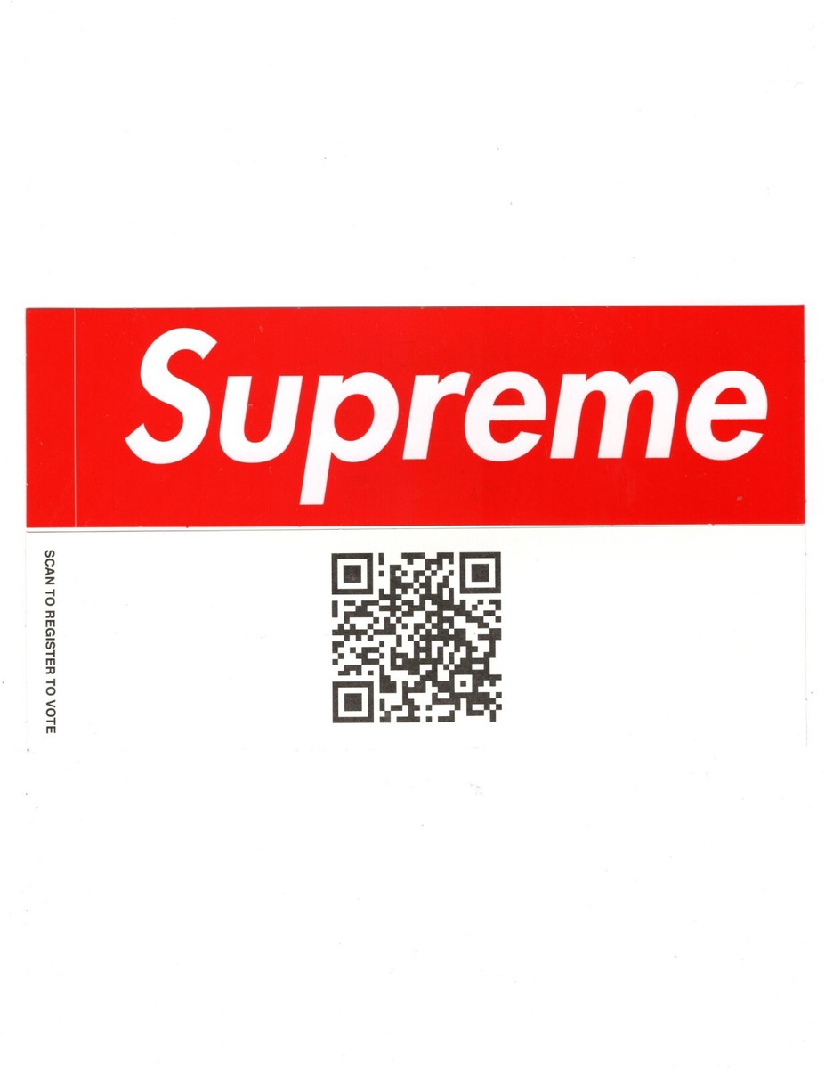 Supreme, Other, Supreme Scratch Off Sticker