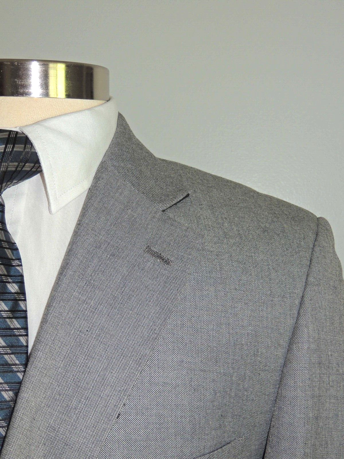 STATEMENTS  GRAY POLYESTER BLEND 2 BUTTON SPORT C… - image 3