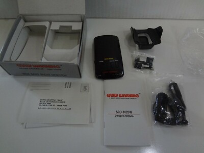 Early Warning SRD-1020W LED Wide Band Radar Detector 