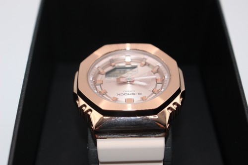 Reloj mujer CASIO G-SHOCK GM-S2100PG-4AJF oro rosa resistente a los golpes re... - Imagen 10 de 24