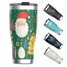 20oz Christmas Tumbler Stainless Steel & Double Wall Insulated Travel Coffee Mug
