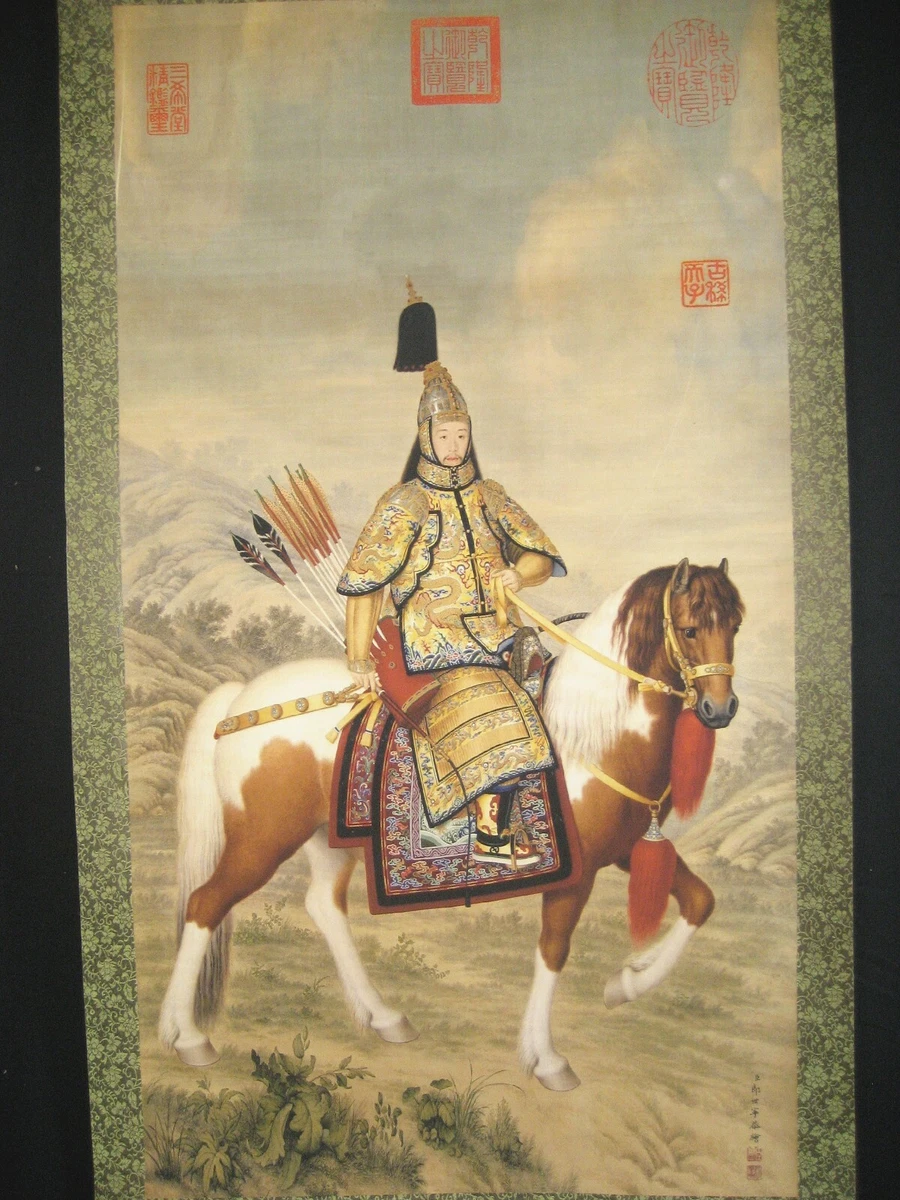 纸张多色1800年以前古董中国画作、画卷| eBay