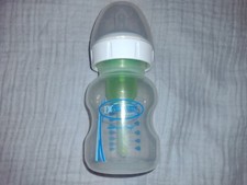 Dr. Brown's Natural Flow Options Wide Neck Baby Bottle Clear 5 oz- New 