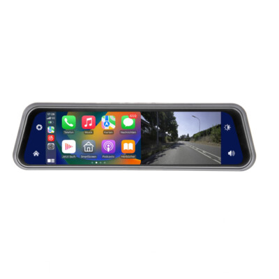 AMPIRE CPS091 Rückspiegelmonitor 9'' TFT Apple Car Play, Android,  Bluetooth