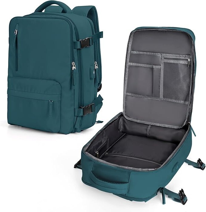 40L Carry on Airport Backpack for Personal Item, Flight Approved Underseat Backp