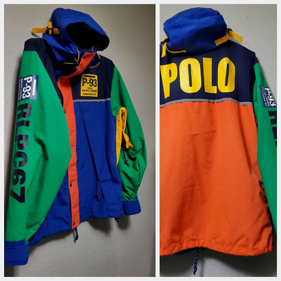 POLO RALPH LAUREN Mckenzie Colorblock Water-Repellent MENS Jacket