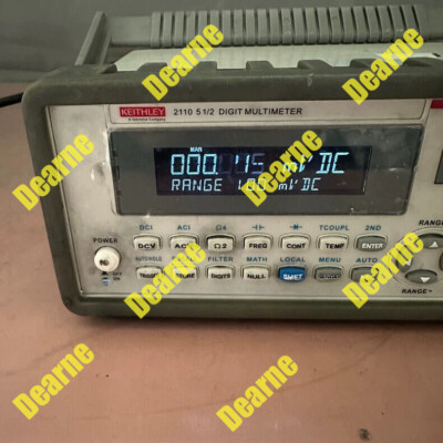 Keithley 2110 5-1/2 Digit Dual-Display Digital Multimeter/-free
