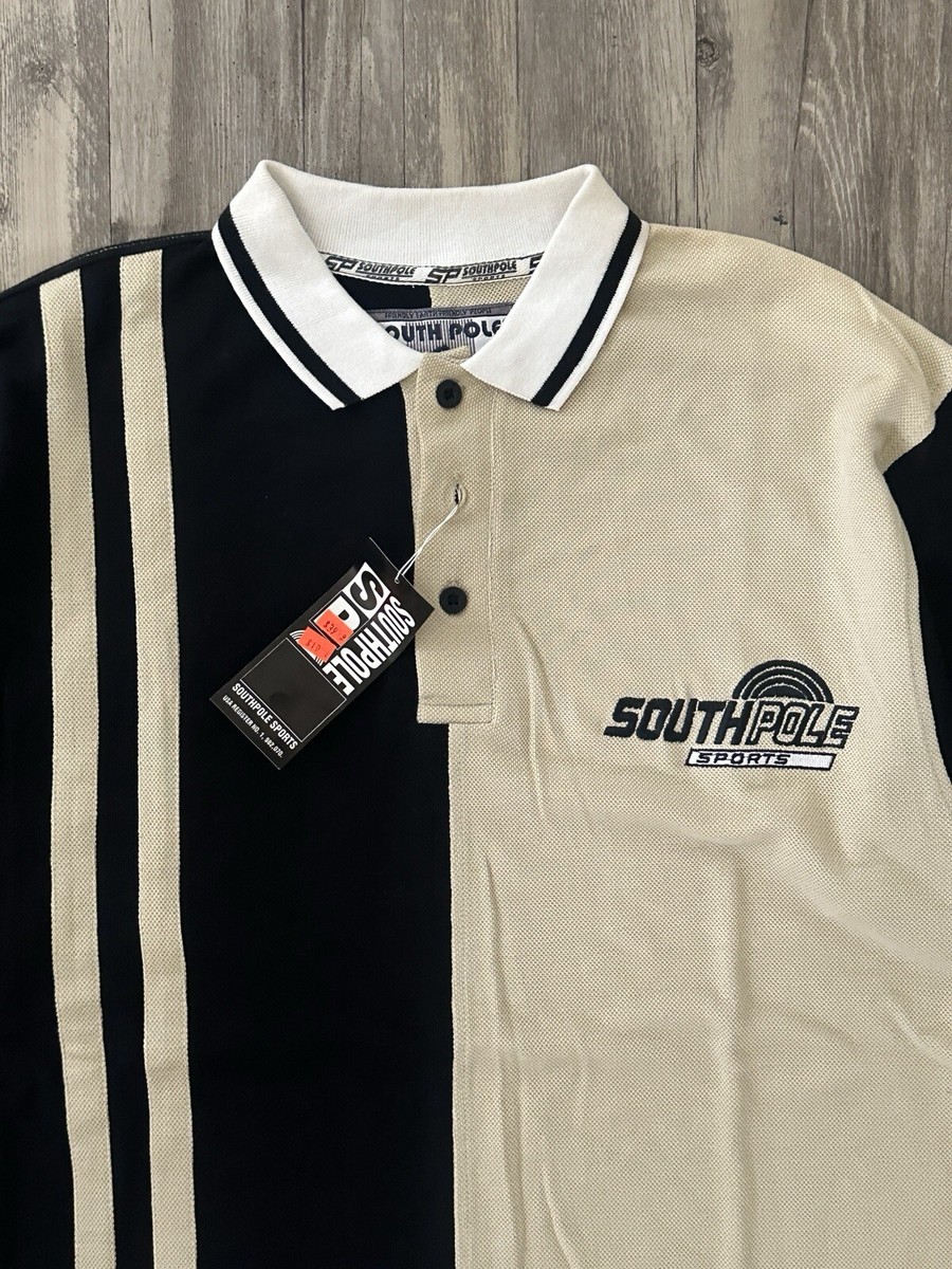 Vintage Y2K Southpole Polo Shirt Sz Medium VTG RARE 2000S JNCO