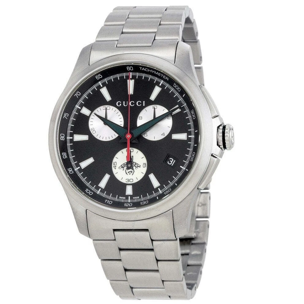Montre pour homme Gucci YA126267 G Timeless 44 mm en acier inoxydable