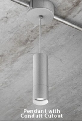 3  Cylinder Aperture Pendant - White - USAI Lighting - CNRD NanoLED