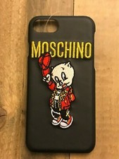 SS19 Moschino Couture Jeremy Scott Looney Porky Pig CUSTODIA PER iPhone 6 / 7 / 8