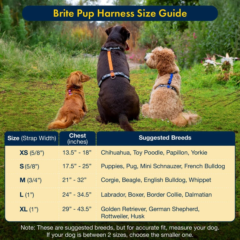 Dog Harness for Large Dogs - No Pull Fully Customizable Fitment - 3M Reflecti...