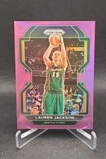 2022 Panini Prizm WNBA #10 Lauren Jackson Purple Prizm /99 Seattle Storm 