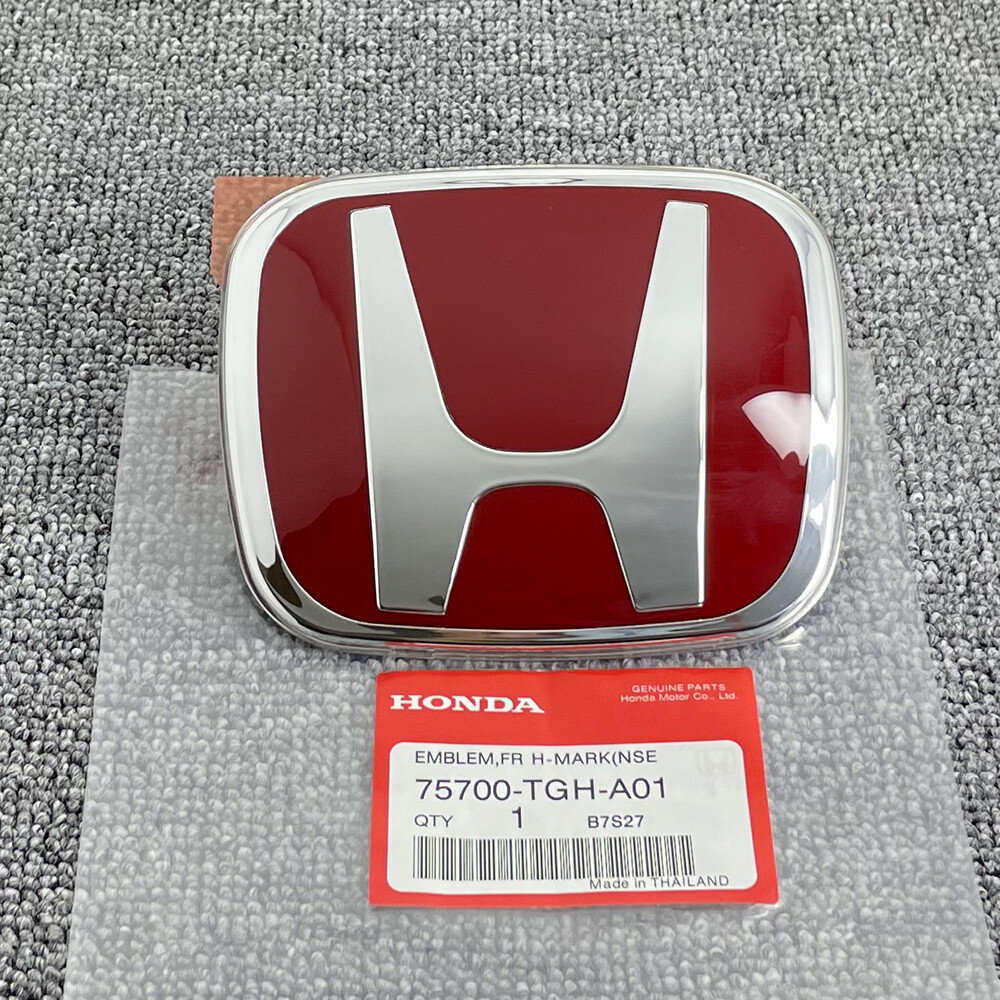 Trunk H Red Emblem For Honda 2018-2022 Accord 2.0T Sport Touring 4