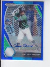 2021 Prizm Draft Dayton Dooney Carolina Blue Hyper Auto Royals PDP169
