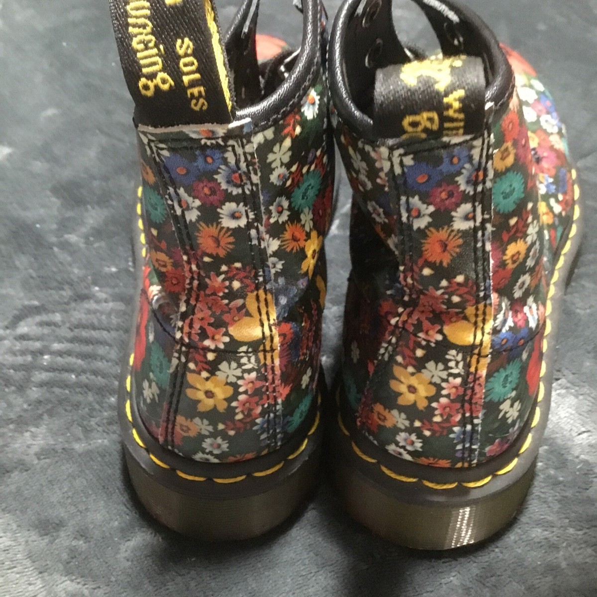 靴 UK5_24cm Dr.Martens 101 Multi Wanderlust DOC MARTENS Womens 101 6 Eye Boot, Multi Wanderlust Softy T US 6L