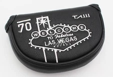 Sub 70 Las Vegas Mallet Putter Headcover Golf Club Head Cover - Great Condition