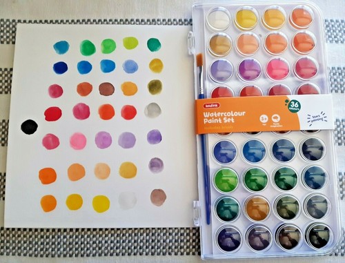 Juego de pintura de acuarela, 12 y 36 colores - Imagen 3 de 14