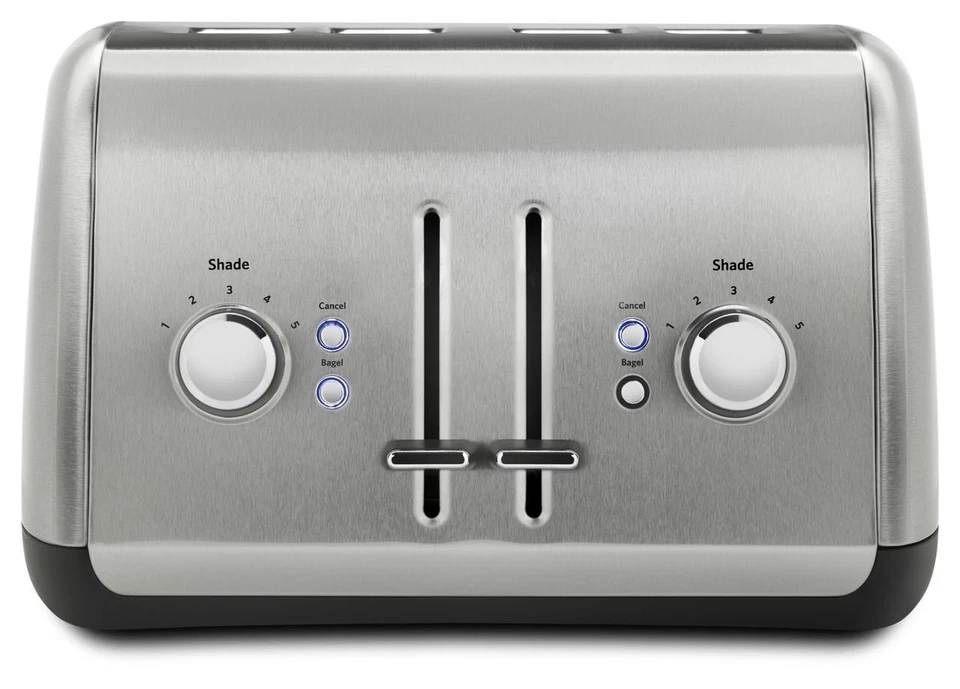 KitchenAid 4-Slice Toaster with Manual High-Lift Lever | Brushed Stainless Steel - Image 4 of 4