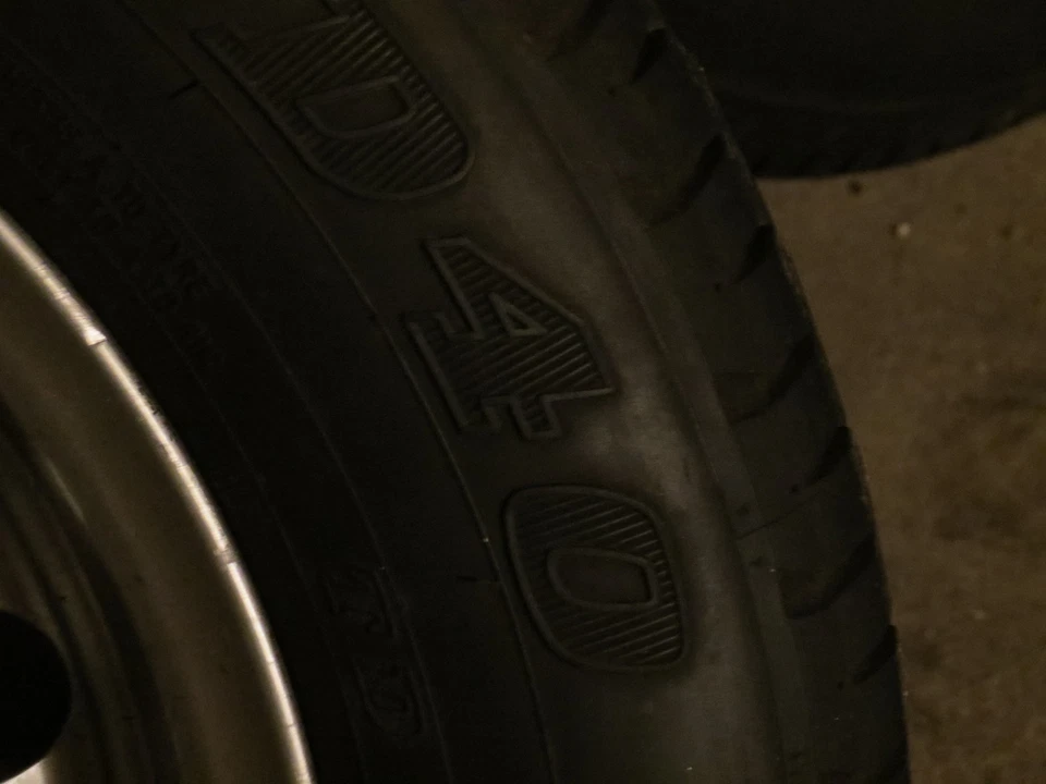 Originale 4 x Jaguar TD-Felgen. Aluminiumräder. TD 230 x 55 x 15 / ZR390 - Bild 4 von 4