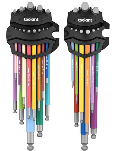 toolant Allen Wrenches Sets Extra Long Arm Allen Key Set with 22pcs ...