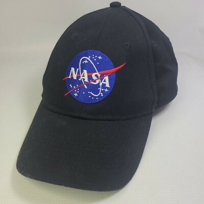 H&M Strapback NASA Hat - Black Baseball Cap - Clothing / Headwear - PLEASE READ 