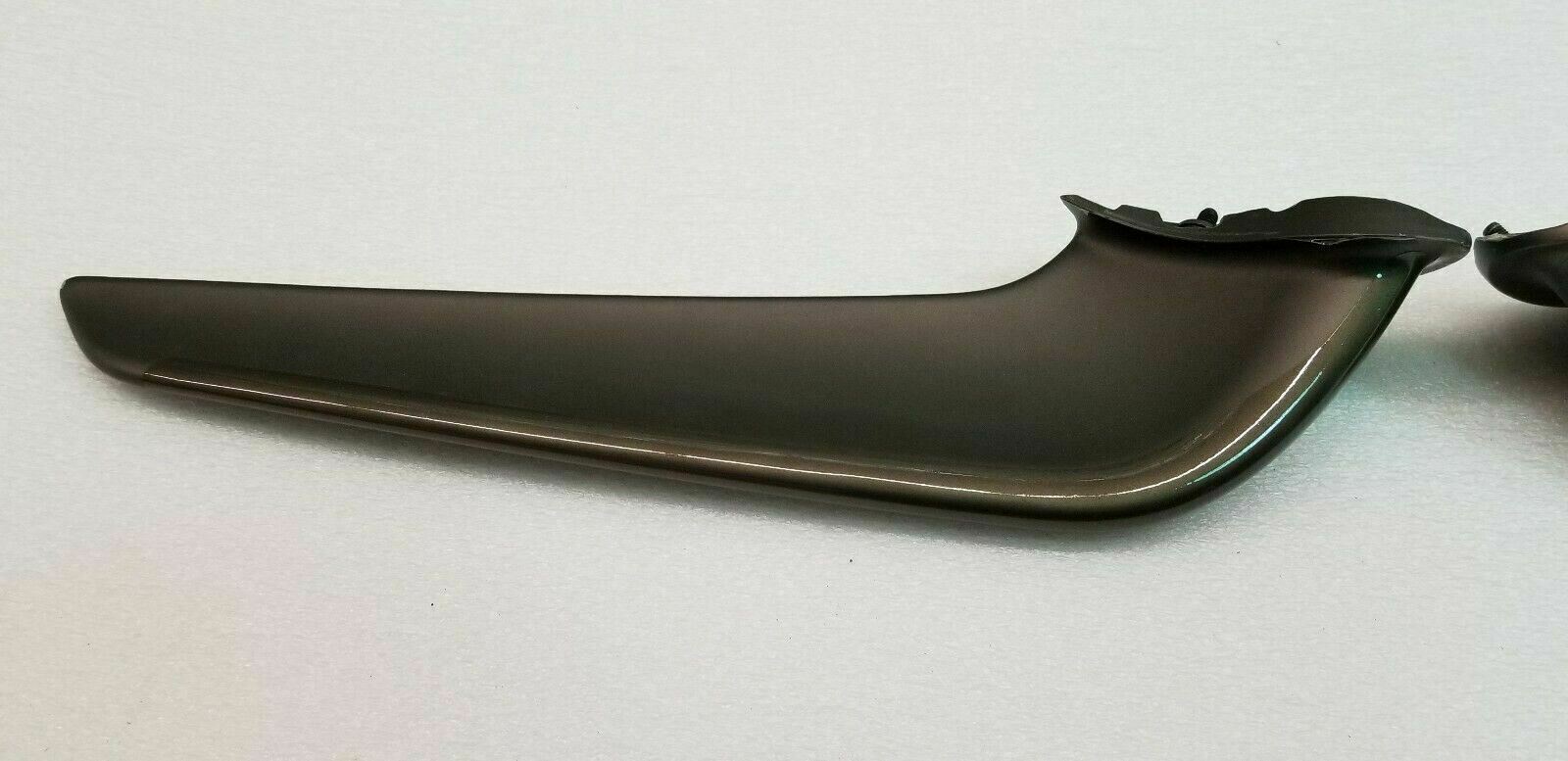 FERRARI 458 ITALIA FRONT LEFT AND RIGHT BUMPER SPOILER WING SPLITTER SET OEM 