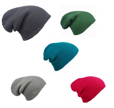 SLOUCH BEANIE STRICK OVERSIZED WEICH WARM WINTERMÜTZE GROSSEINKAUF AM NÄCHSTEN TAG P&P