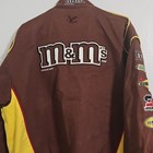 Chase Authentics M&M’s NASCAR Nextel Cup Brown Yellow Red Jacket Size L — photo 10