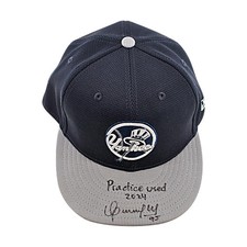 Oswaldo Cabrera Autographed Signed Inscribed Practice Used Hat (Cabrera LOA)