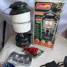Vintage Coleman Model 288A700G Fuel Lantern Camping Lantern