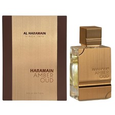 Perfume Amber Oud Gold Edition Unisex Larga Duración 60 ml 2,0 oz Al Haramain Mujeres
