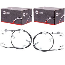 2x A.B.S. HANDBREMSSEILE HINTEN passend für TOYOTA AURIS COROLLA SCHEIBENBREMSE 