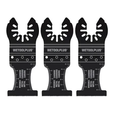 3-Pack Carbide Oscillating Tool Blades for Metal, Compatible with RW8963.3