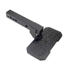 Go Rhino Universal Mild Steel Textured Black Bumper Step For 2 Hitch Receiver Go Rhino Universal Mild Steel Textured Black Bumper Step For 2 Hitch Receiver