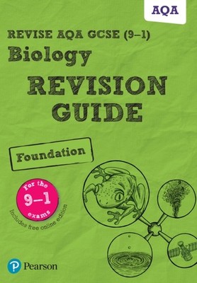 REVISE AQA GCSE BIOLOGY FOUNDATION REVIS by Pauline Lowrie Paperback Self Help