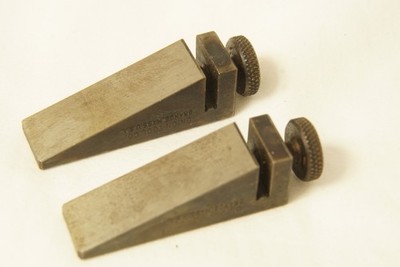 vintage Union Tool Key Seat Rule Blocks Clamps