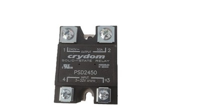 Crydom PSD2450 Solid State Relay 50A 240VAC Output 3-32VDC Input SSR Panel Mount